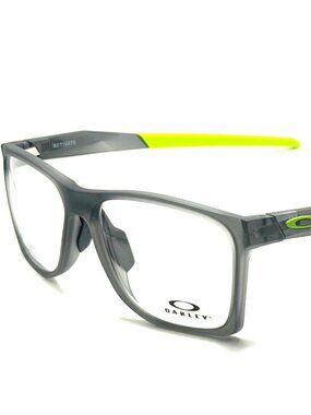 NEW OAKLEY ACTIVATE OX8173-0355 Satin Grey Smoke Men Eyeglasses 55mm 16 141